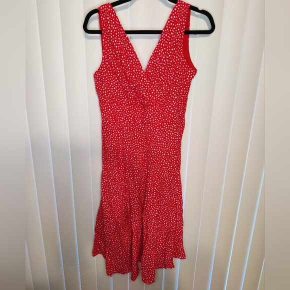 Sheri Martin Dresses & Skirts - Vintage Sheri Martin Red and White Polka Dot Dress Women's Size 10